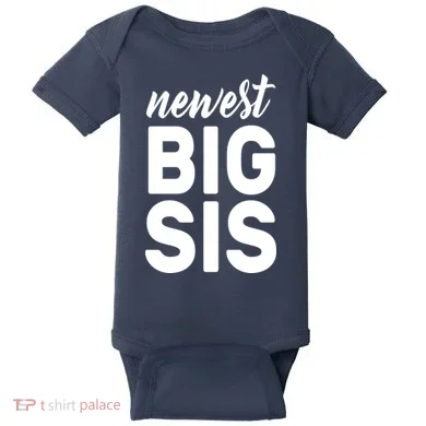 Newest Big Sis Baby Bodysuit
