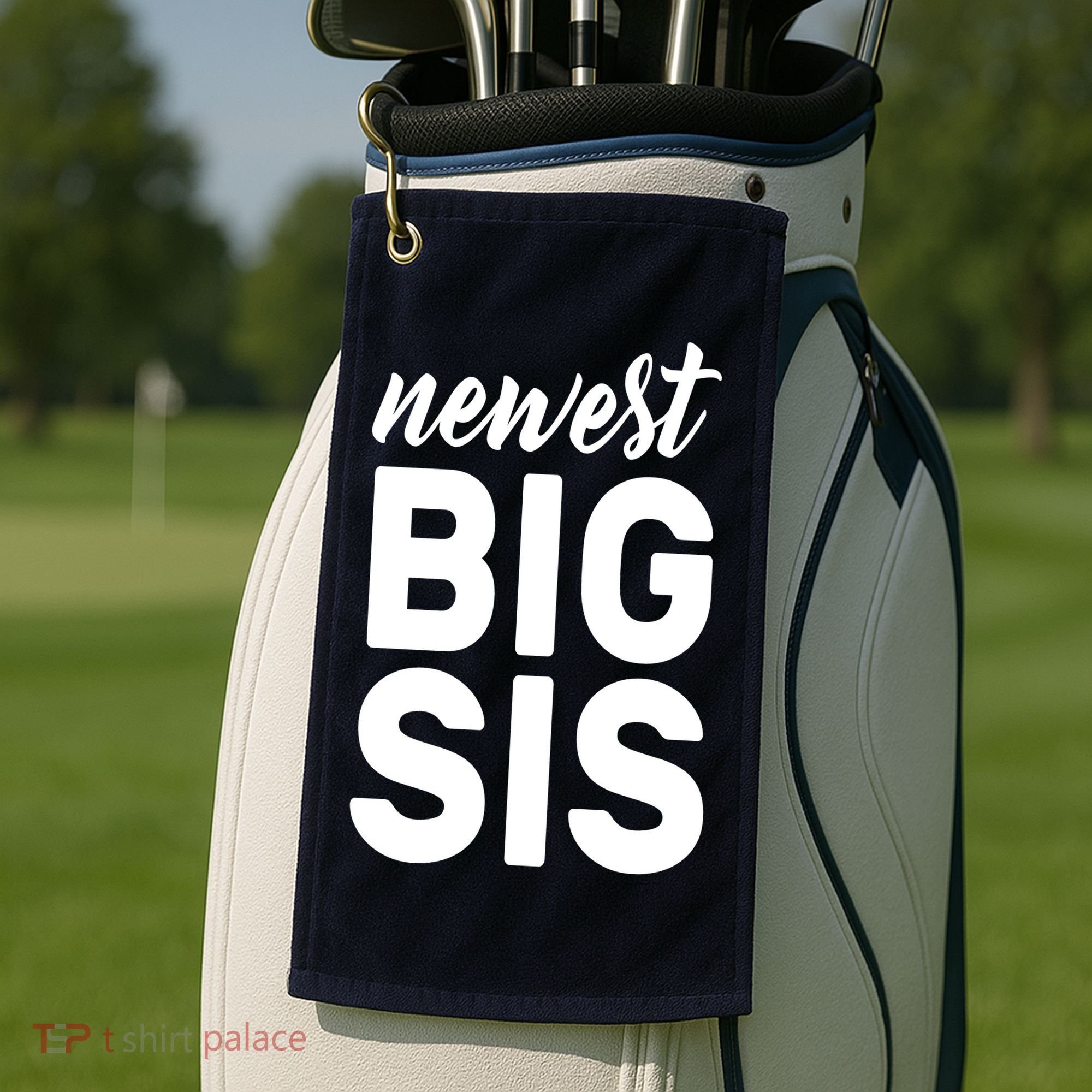 Newest Big Sis Golf Towel