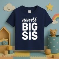 Newest Big Sis Toddler T-Shirt thumb 3
