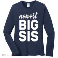 Newest Big Sis Women's Long Sleeve Shirt thumb 0