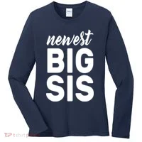 Newest Big Sis Women's Long Sleeve Shirt thumb 0