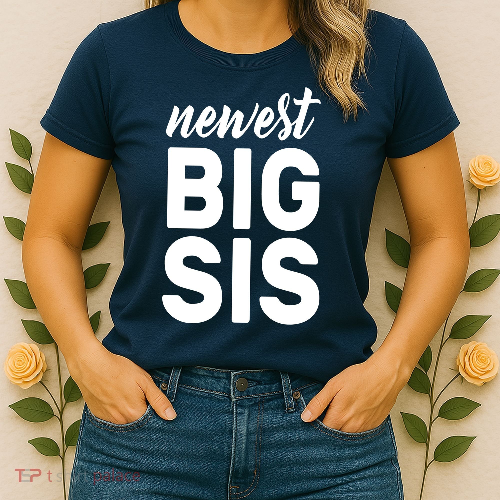 Newest Big Sis Women's T-Shirt