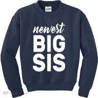 Newest Big Sis Kids Sweatshirt thumb 0