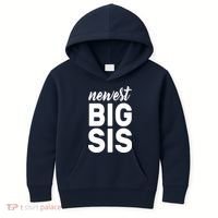 Newest Big Sis Kids Hoodie thumb 0