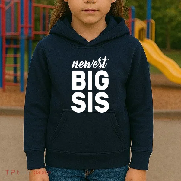 Newest Big Sis Kids Hoodie