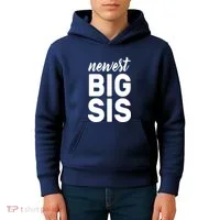 Newest Big Sis Kids Hoodie thumb 4