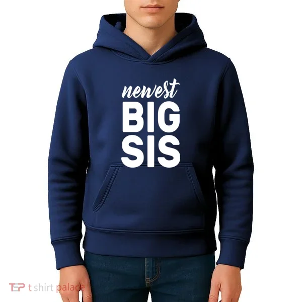 Newest Big Sis Kids Hoodie