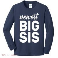 Newest Big Sis Kids Long Sleeve Shirt thumb 0
