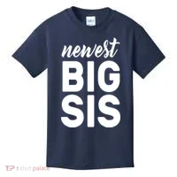 Newest Big Sis Kids T-Shirt thumb 0