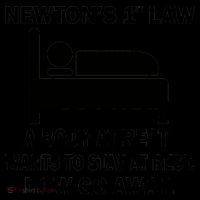 Newton's 1st Law A Body At Rest Coffee Mug thumb 5