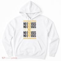 No Excuses Xc Cross Country Running Team Athlete Hoodie thumb 0