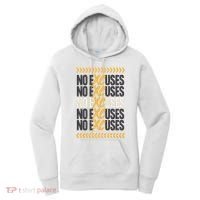 No Excuses Xc Cross Country Running Team Athlete Women's Hoodie thumb 0