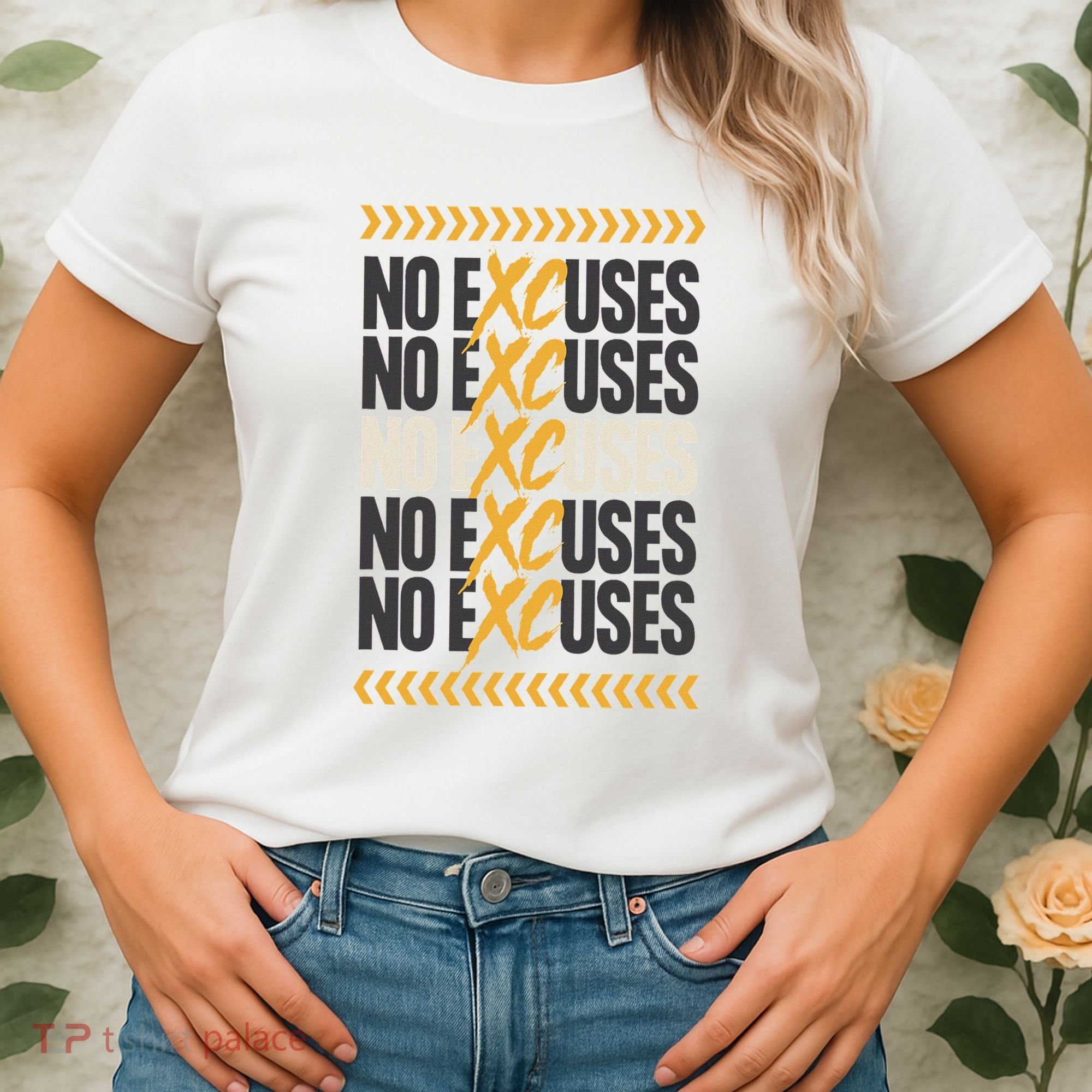 No Excuses Xc Cross Country Running Team Athlete Women's T-Shirt