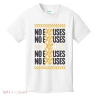 No Excuses Xc Cross Country Running Team Athlete Kids T-Shirt thumb 0