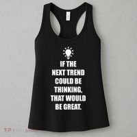 Next Trend Is Thinking Women's Tank Top thumb 3