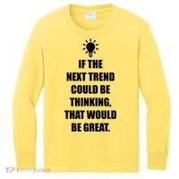 Next Trend Is Thinking Kids Long Sleeve Shirt thumb 0