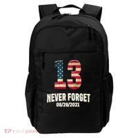 Never Forget 13 Service Members Kabul Afghanistan Airport Backpack thumb 0