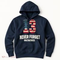 Never Forget 13 Service Members Kabul Afghanistan Airport Hoodie thumb 0