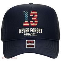 Never Forget 13 Service Members Kabul Afghanistan Airport Hat thumb 0