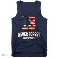 Never Forget 13 Service Members Kabul Afghanistan Airport Tank Top thumb 0