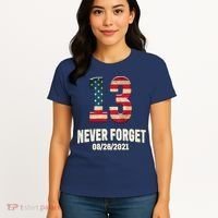 Never Forget 13 Service Members Kabul Afghanistan Airport Women's T-Shirt thumb 4
