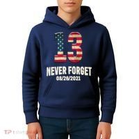 Never Forget 13 Service Members Kabul Afghanistan Airport Kids Hoodie thumb 4
