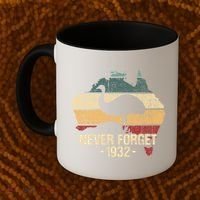 Never Forget 1932 Emu War Gift Emu Lover Zookeeper Gift Coffee Mug thumb 2