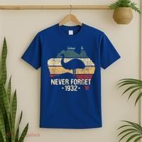 Never Forget 1932 Emu War Gift Emu Lover Zookeeper Gift T-Shirt thumb 2