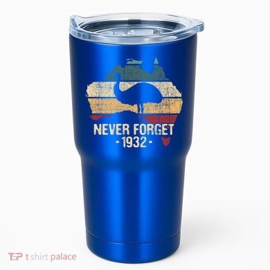 Never Forget 1932 Emu War Gift Emu Lover Zookeeper Gift Tumbler