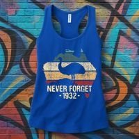 Never Forget 1932 Emu War Gift Emu Lover Zookeeper Gift Women's Tank Top thumb 3