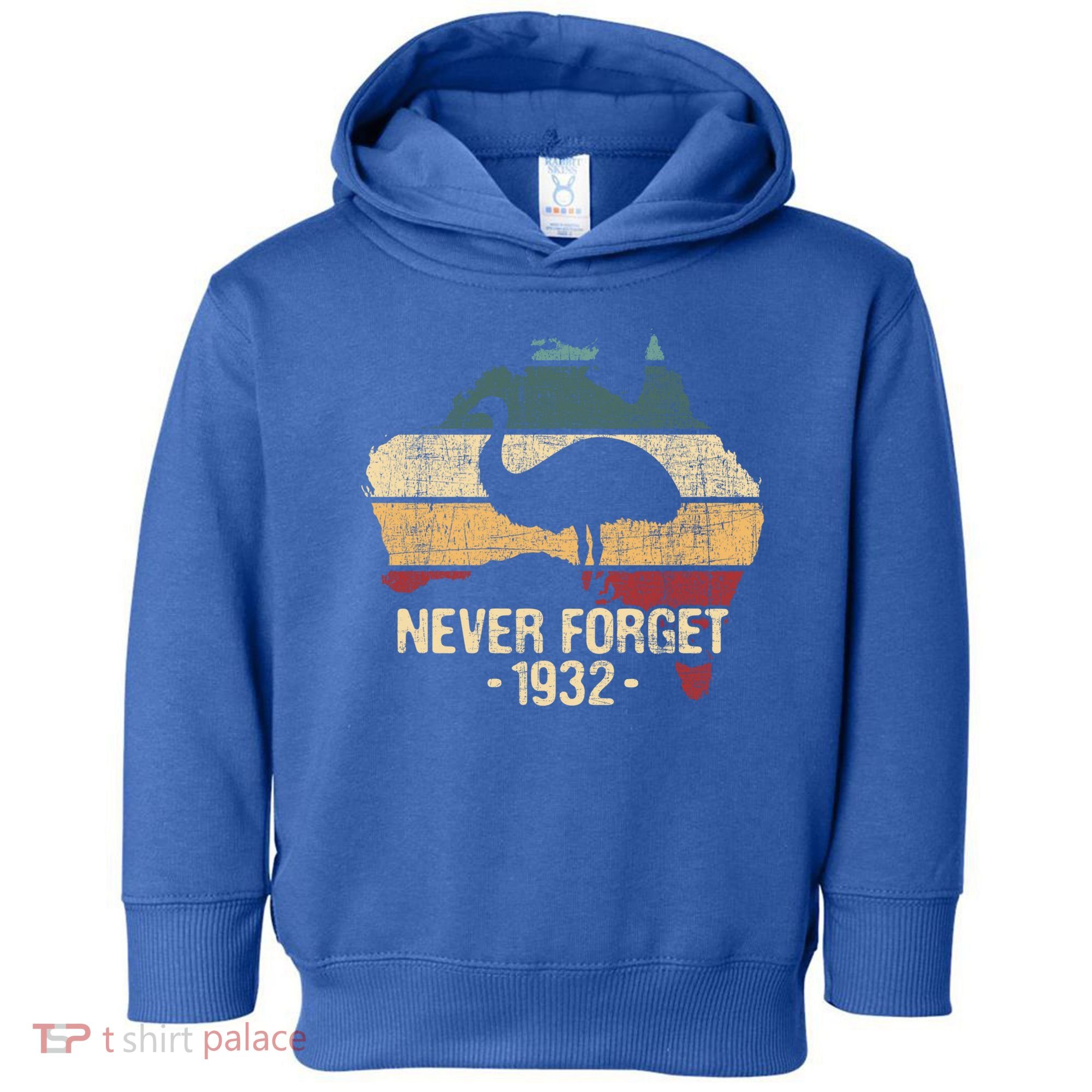 Never Forget 1932 Emu War Gift Emu Lover Zookeeper Gift Toddler Hoodie