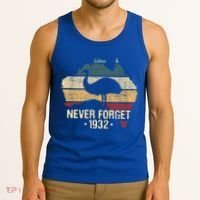 Never Forget 1932 Emu War Gift Emu Lover Zookeeper Gift Tank Top thumb 3