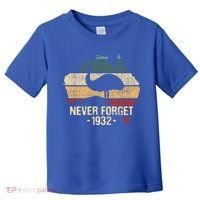 Never Forget 1932 Emu War Gift Emu Lover Zookeeper Gift Toddler T-Shirt thumb 0