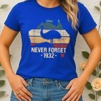 Never Forget 1932 Emu War Gift Emu Lover Zookeeper Gift Women's T-Shirt thumb 2