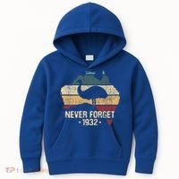 Never Forget 1932 Emu War Gift Emu Lover Zookeeper Gift Kids Hoodie thumb 0