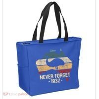Never Forget 1932 Emu War Gift Emu Lover Zookeeper Gift Tote Bag thumb 2