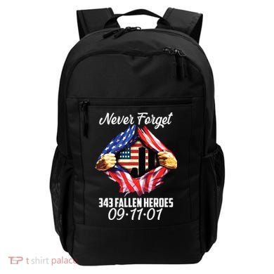 Never Forget 343 Fallen Heroes 091101 September 11 Backpack