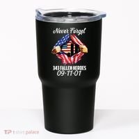Never Forget 343 Fallen Heroes 091101 September 11 Tumbler thumb 0