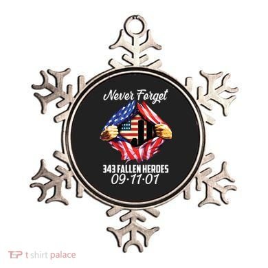 Never Forget 343 Fallen Heroes 091101 September 11 Ornament