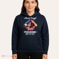 Never Forget 343 Fallen Heroes 091101 September 11 Hoodie thumb 5