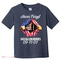 Never Forget 343 Fallen Heroes 091101 September 11 Toddler T-Shirt thumb 0