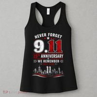 Never Forget 9.11 25th Anniversary We Remember 2001-2026 Women's Tank Top thumb 3