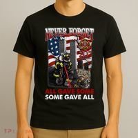 Never Forget 9112001 20th Anniversary Firefighters Gift T-Shirt thumb 3