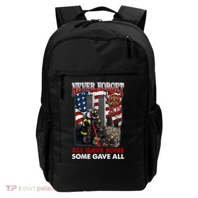 Never Forget 9112001 20th Anniversary Firefighters Gift Backpack