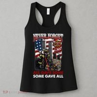 Never Forget 9112001 20th Anniversary Firefighters Gift Women's Tank Top thumb 3