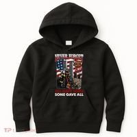 Never Forget 9112001 20th Anniversary Firefighters Gift Kids Hoodie thumb 0