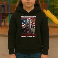 Never Forget 9112001 20th Anniversary Firefighters Gift Kids Hoodie thumb 3