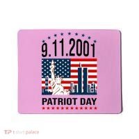 Never Forget 9/11/2001 American Flag Patriotic Memorial Day Mousepad thumb 0