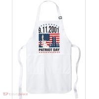 Never Forget 9/11/2001 American Flag Patriotic Memorial Day Apron thumb 0
