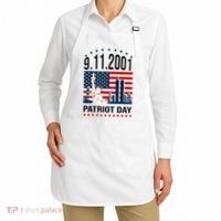 Never Forget 9/11/2001 American Flag Patriotic Memorial Day Apron thumb 2